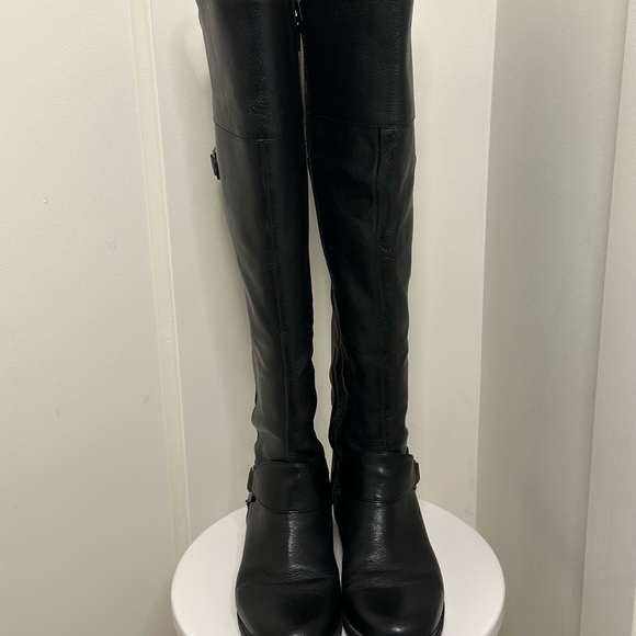 Nine West Leather Knee High Boots - Picture 11 of 12